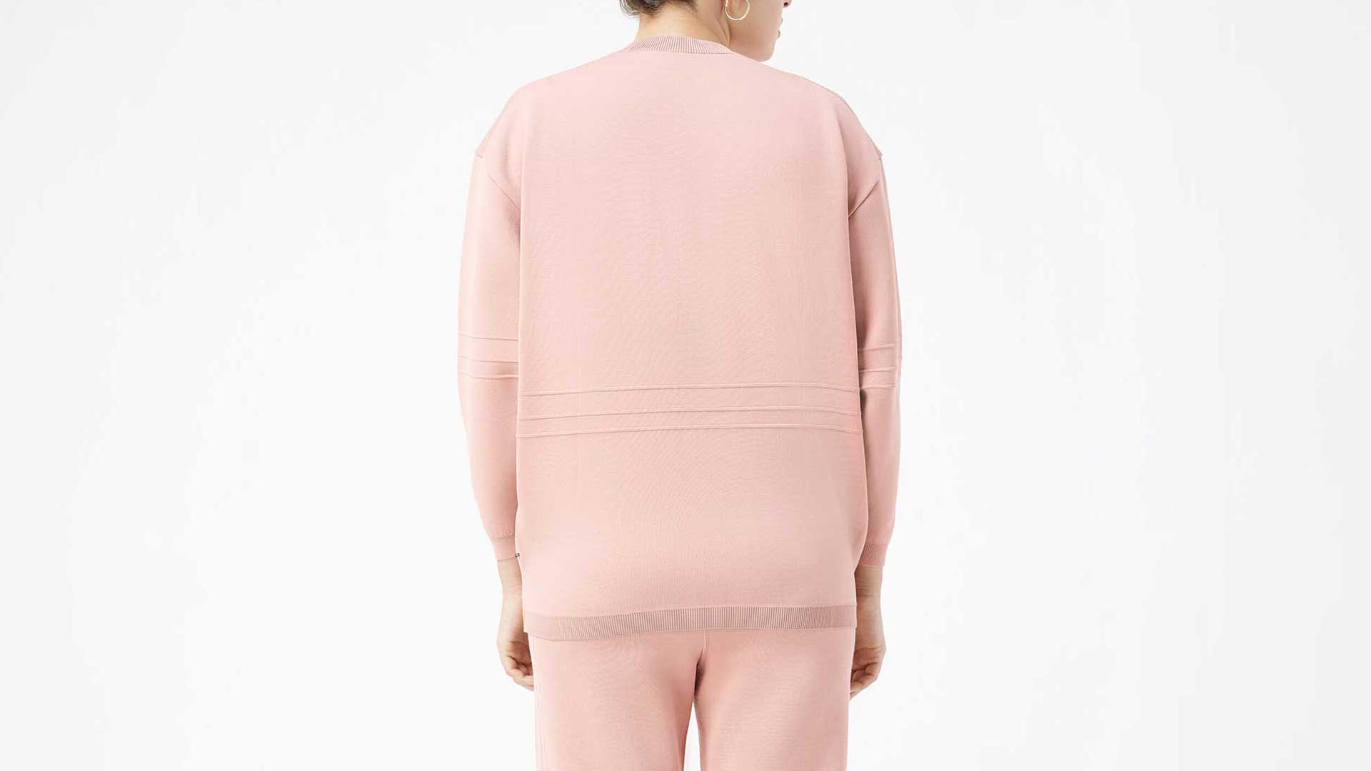 Pink oversize sweatshirt