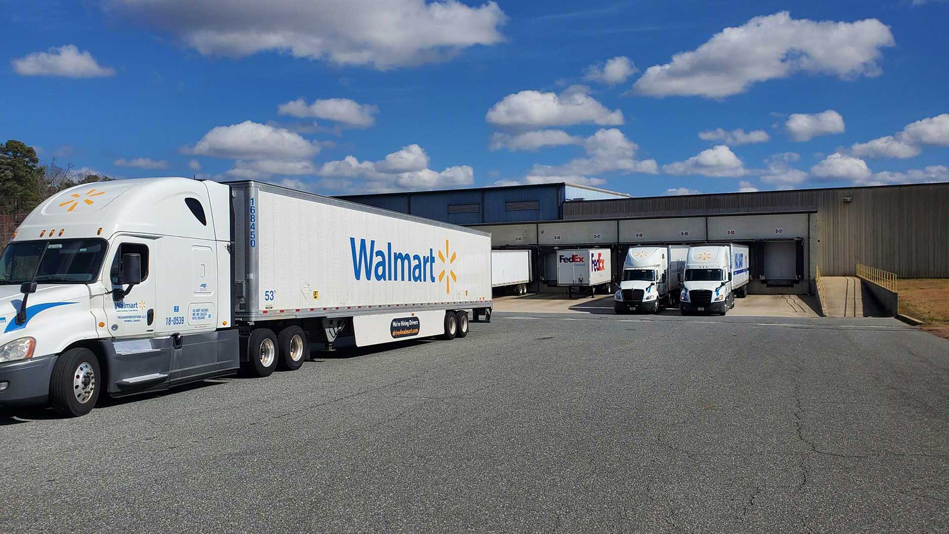 Walmart truck