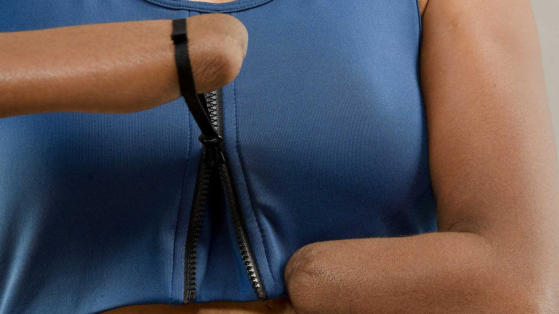 Adaptive sports bra manufacturer