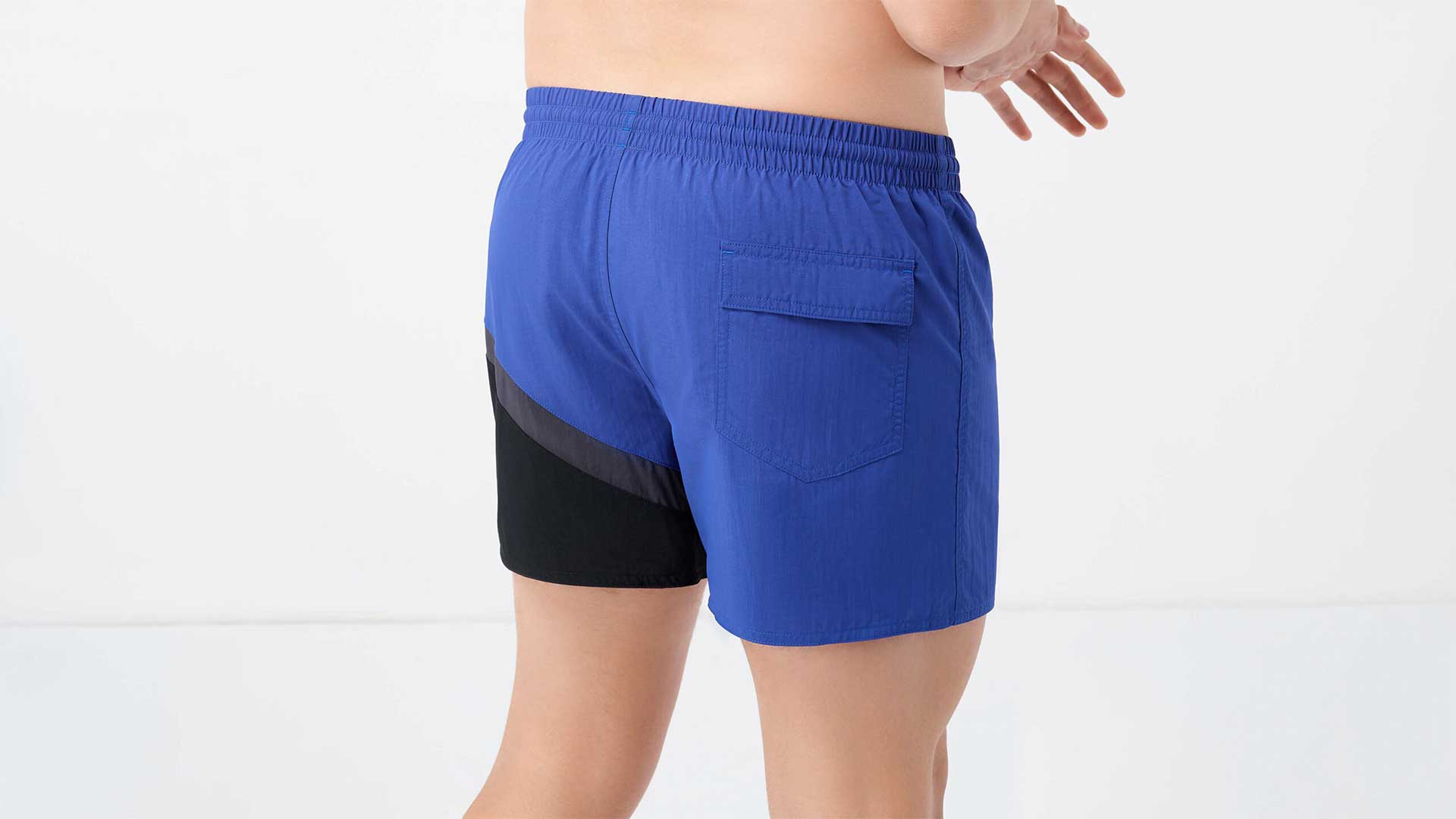 Blue dryvantage technology shorts